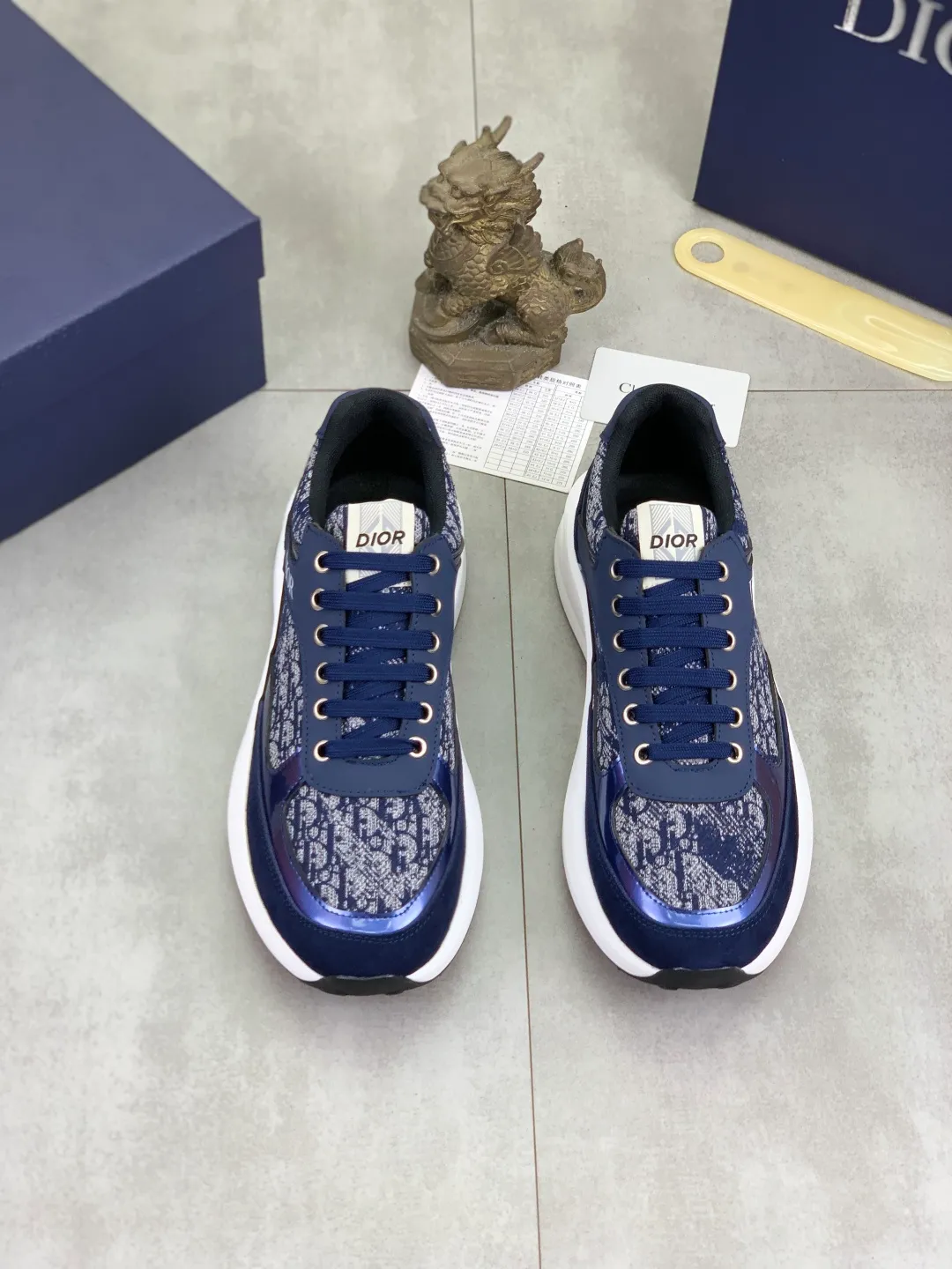 Men's Men's Shoes💰P420💰[New Style]🆘[Dior] 2025 Dior Original Lace-up Low-top Men's Shoes Classic casual shoes🔥This model is the official flagship model, with high quality and made by famous original designers. It is made of high-quality cowhide with original materials➕comfortable and breathable mesh lining➕pigskin insole. The perfect last shape and generous and fashionable design have attracted many consumers. Suitable for drivers to drive🚗. What you want is the best quality in the market. Color 4️⃣Code number: 38--44 (45 customized)